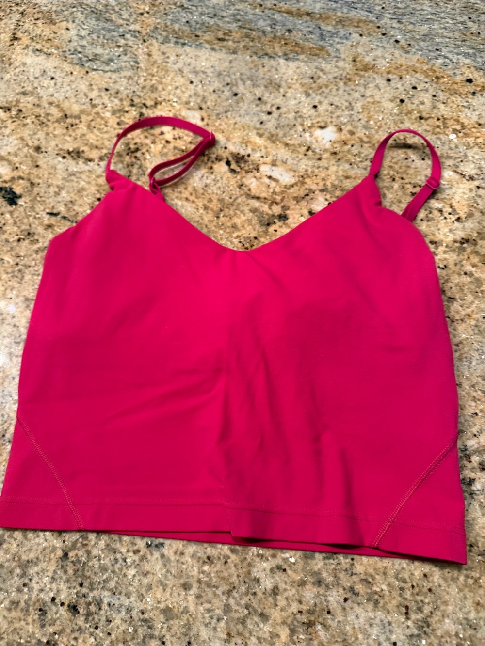 lululemon athletica Bright Pink Strappy Tank